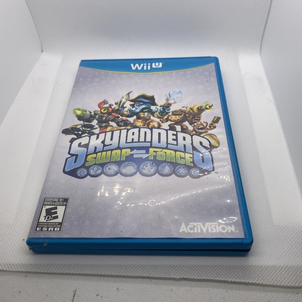 Skylanders Swap Force Nintendo Wii U Video Game 2013 Activision WUP-P-ASFE-USA-0